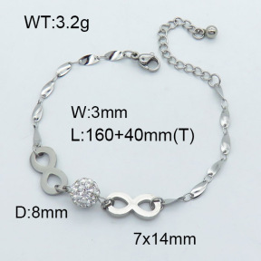 SS Bracelet  3B4002526bbml-350