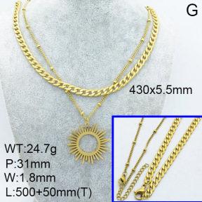 SS Necklace  3N2001932ahjb-908