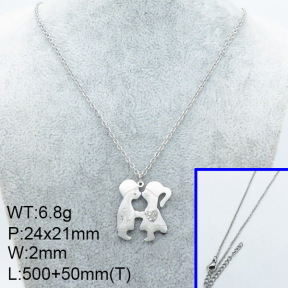 SS Necklace  3N4001951ablb-908