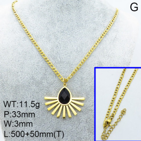 SS Necklace  3N4001954vbpb-908