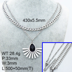 SS Necklace  3N4001957ahjb-908