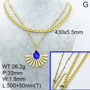 SS Necklace  3N4001960vhkb-908