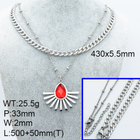 SS Necklace  3N4001969ahjb-908