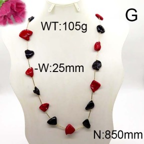 Fashion Brass Necklace  F6N300168vila-J123
