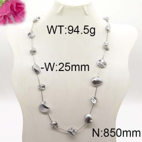Fashion Brass Necklace  F6N300172vila-J123