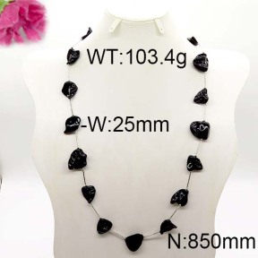 Fashion Brass Necklace  F6N300177vila-J123