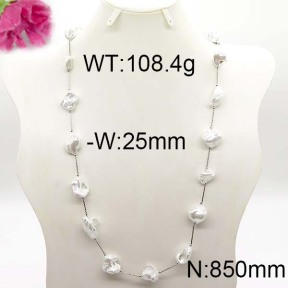 Fashion Brass Necklace  F6N300182vila-J123