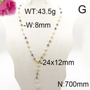 Fashion Brass Necklace  F6N300190ajlv-J123