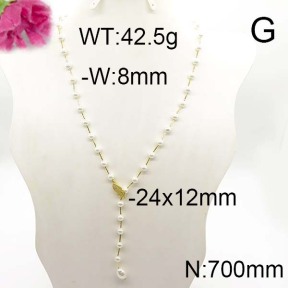 Fashion Brass Necklace  F6N300192ajlv-J123