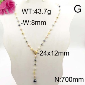Fashion Brass Necklace  F6N300195ajlv-J123