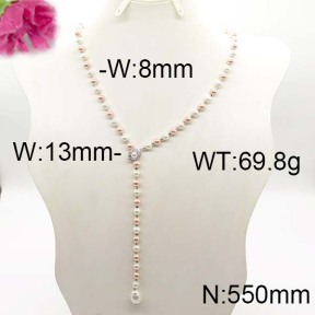 Fashion Brass Necklace  F6N300204albv-J123