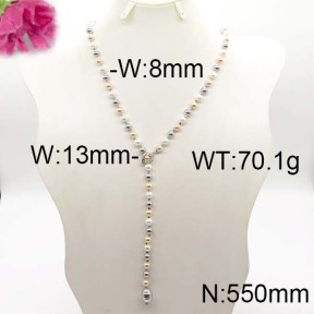 Fashion Brass Necklace  F6N300206albv-J123
