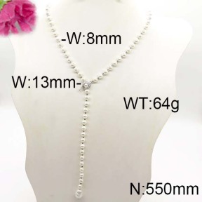 Fashion Brass Necklace  F6N300208albv-J123