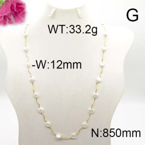 Fashion Brass Necklace  F6N300227ajoa-J123
