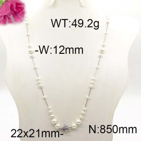 Fashion Brass Necklace  F6N300230akoa-J123