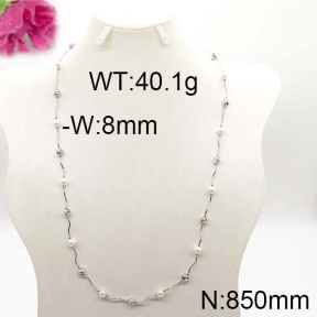 Fashion Brass Necklace  F6N300233vila-J123