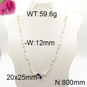 Fashion Brass Necklace  F6N300235akoa-J123