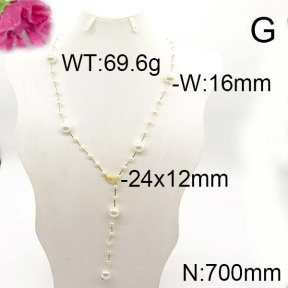 Fashion Brass Necklace  F6N300240vkla-J123