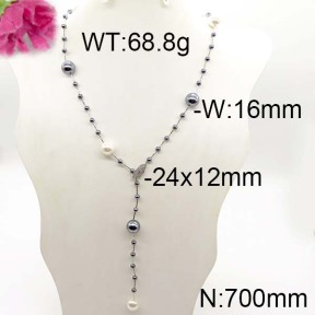 Fashion Brass Necklace  F6N300241vkla-J123