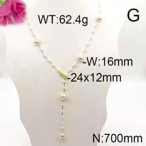 Fashion Brass Necklace  F6N300243vkla-J123