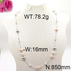 Fashion Brass Necklace  F6N300251alia-J123