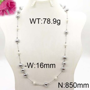 Fashion Brass Necklace  F6N300256alia-J123