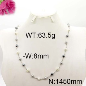 Fashion Brass Necklace  F6N300262vkla-J123