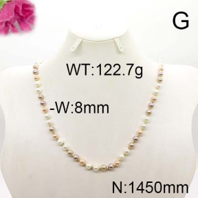 Fashion Brass Necklace  F6N300267vkla-J123