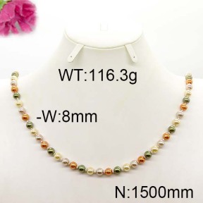 Fashion Brass Necklace  F6N300277vkla-J123
