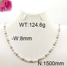 Fashion Brass Necklace  F6N300278vkla-J123