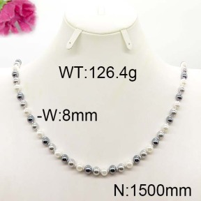 Fashion Brass Necklace  F6N300281vkla-J123