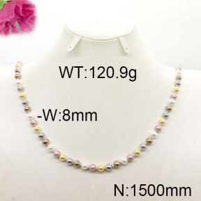 Fashion Brass Necklace  F6N300282vkla-J123