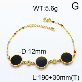 SS Bracelet  6B4002099vbll-698