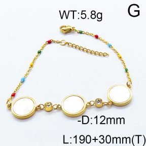 SS Bracelet  6B4002101vbll-698