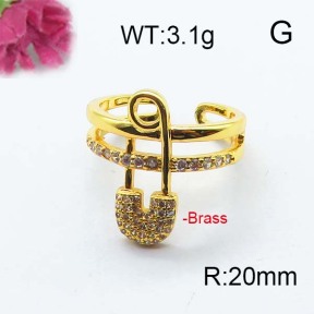 Fashion Brass Ring  F6R400799ahjb-J40