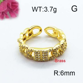 Fashion Brass Ring  F6R400800ahjb-J40