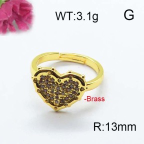 Fashion Brass Ring  F6R400802bhia-J40