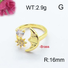 Fashion Brass Ring  F6R400804vhha-J40
