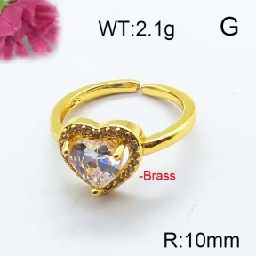 Fashion Brass Ring  F6R400808vhha-J40