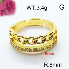 Fashion Brass Ring  F6R400817vhha-J40
