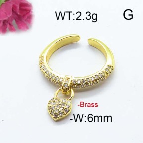 Fashion Brass Ring  F6R400818bhia-J40