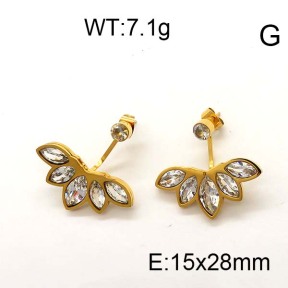 SS Earrings  6E4003199vhnv-706