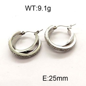 SS Earrings  6E4003204vhnv-706