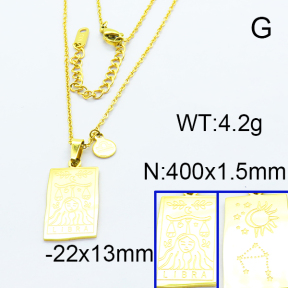 SS Necklace  6N2002805vhha-066