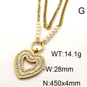 SS Necklace  6N4003210vhnl-706