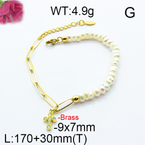 Fashion Brass Bracelet  F6B300557bhia-J09