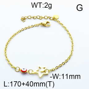 SS Bracelet  6B3001602vbll-350