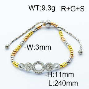 SS Bracelet  6B4002113ahjb-224