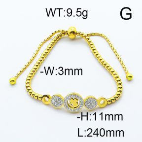 SS Bracelet  6B4002122ahlv-224