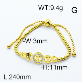 SS Bracelet  6B4002124ahlv-224